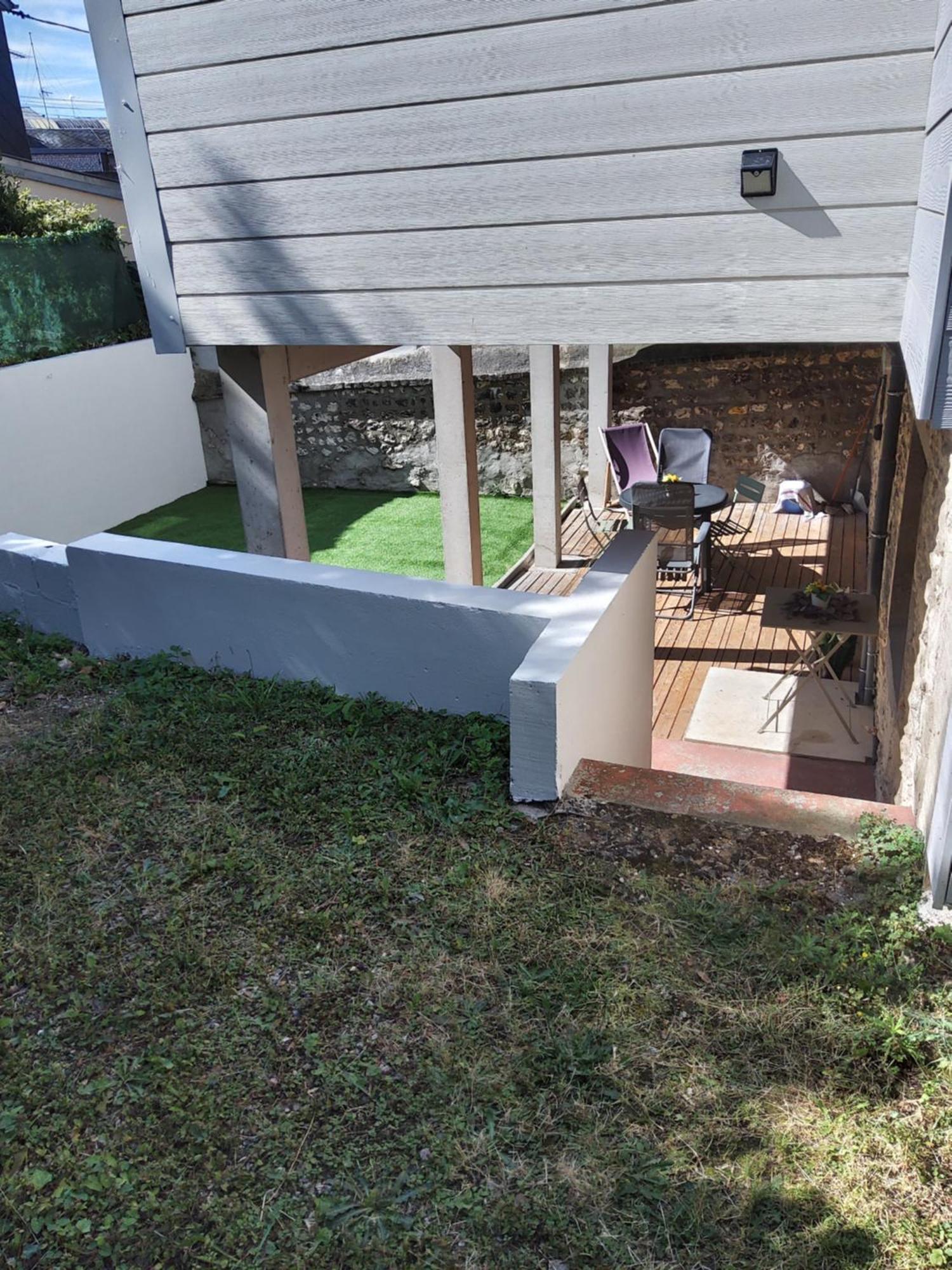 Meuble Avec Cour Apartamento Sotteville-lès-Rouen Quarto foto
